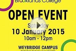 Full-time, Part-time & Degree Level Open Day - Saturday